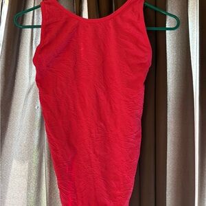 Elegant Red body suit
